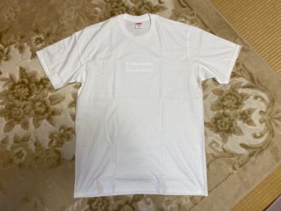 Supreme Tonal Box Logo Tee "White"