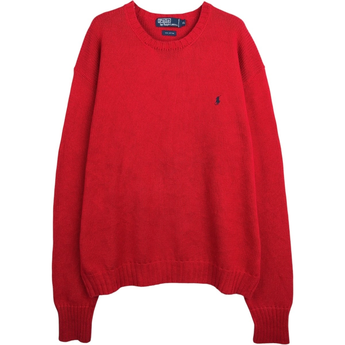 古着 ラルフローレン Ralph Lauren POLO by Ralph Lauren コットンニットセーター メンズXL相当/eaa654459