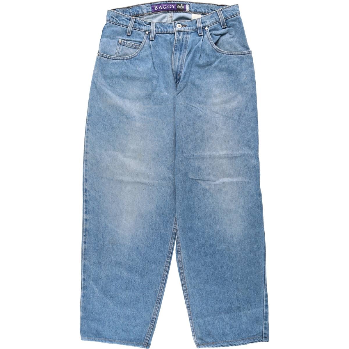 古着 90年代 リーバイス Levi's SILVER TAB シルバータブ BAGGY バギー テーパードデニムパンツ USA製 メンズw33相当 ヴィンテージ/rab182062