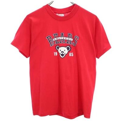 Hanes ヘインズ 90s 1999年 グレイトフル・デッド プリント 半袖 Tシャツ L(14-16) レッド系
