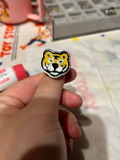 HUMAN MADE ANIMAL RING "Yellow"