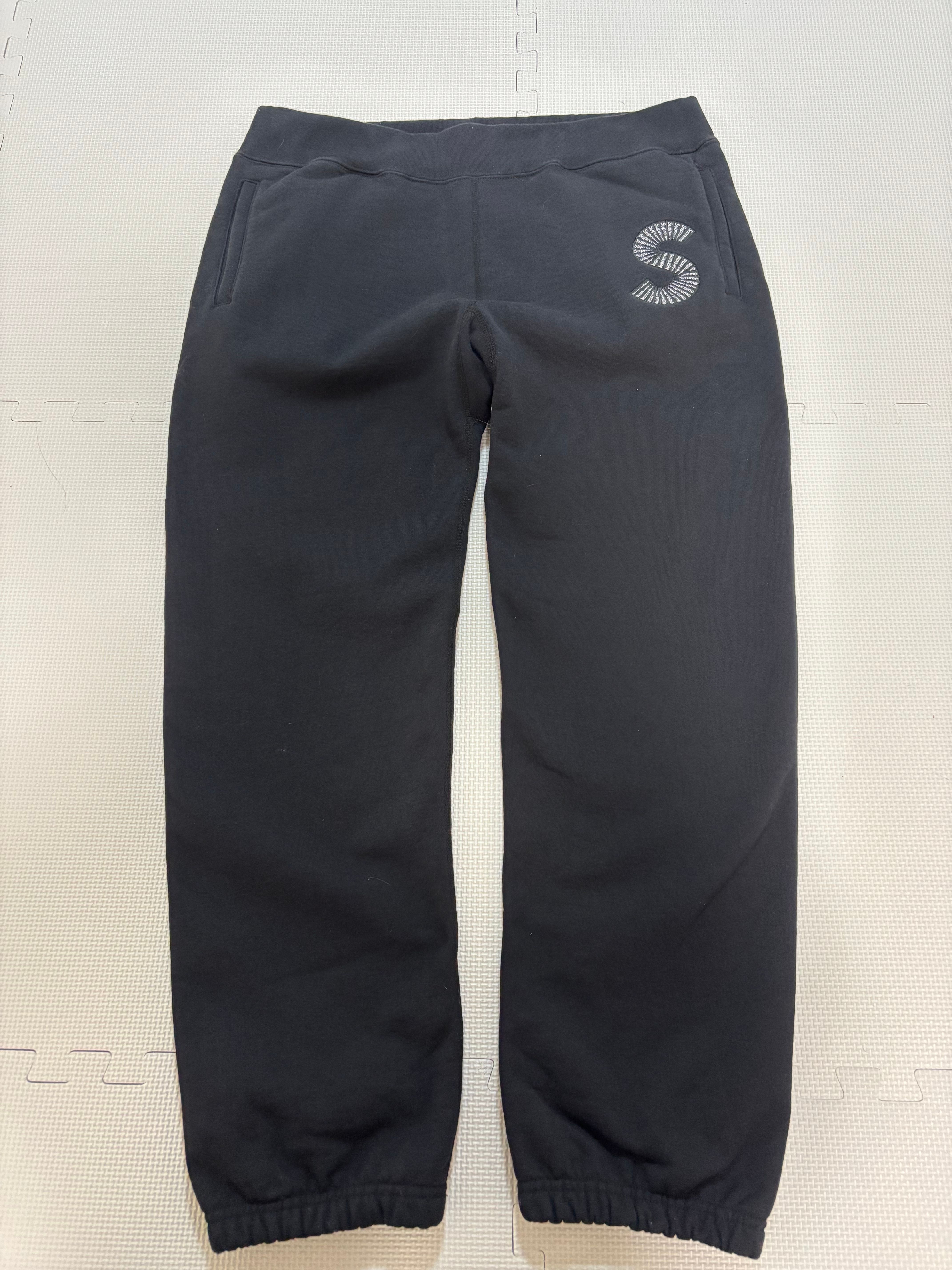 Supreme S Logo Sweatpant "Black" (20FW)