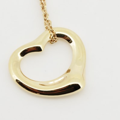 Tiffany & Co Open Heart Necklace "Gold"