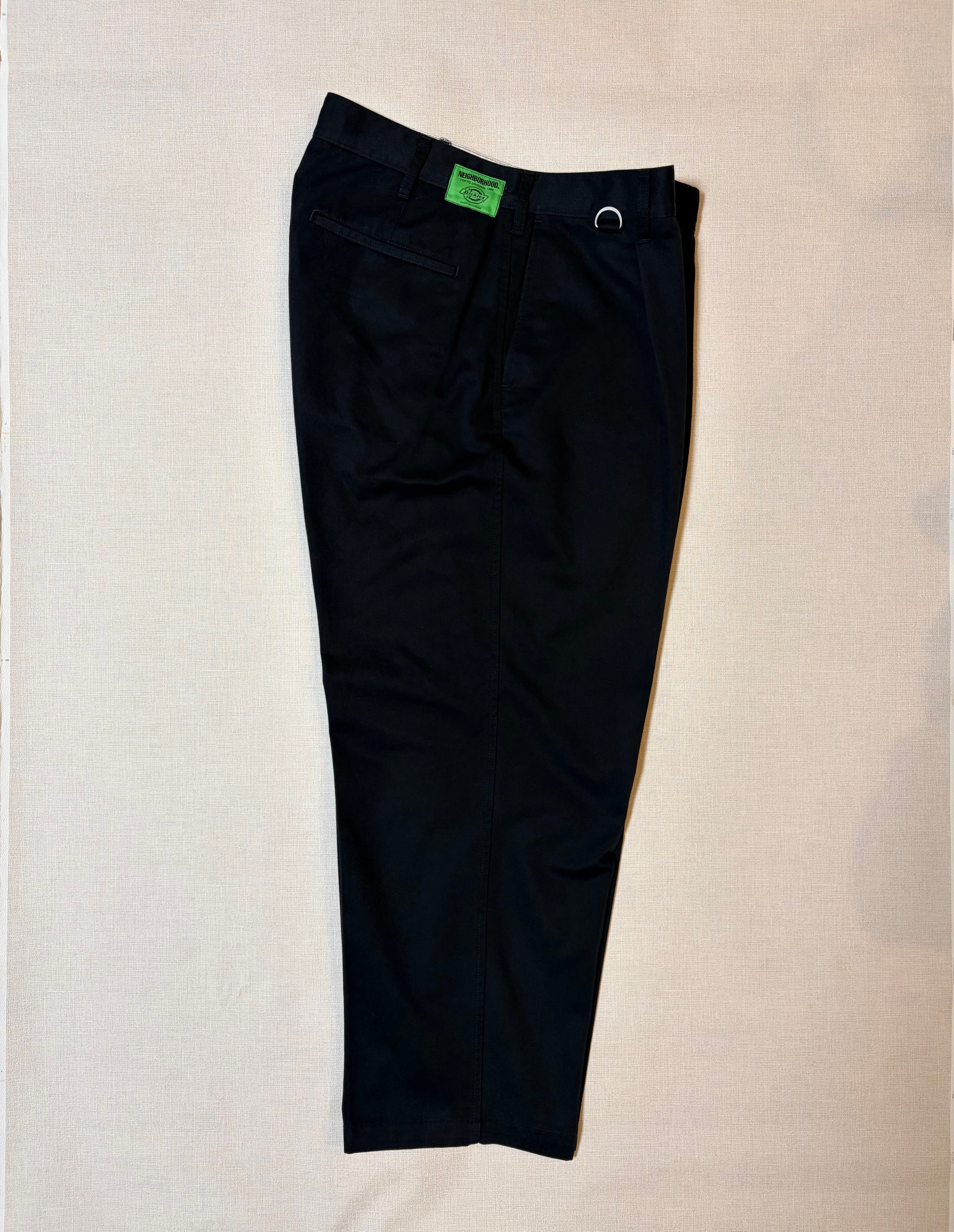 NEIGHBORHOOD Slanted Tuck Pants 