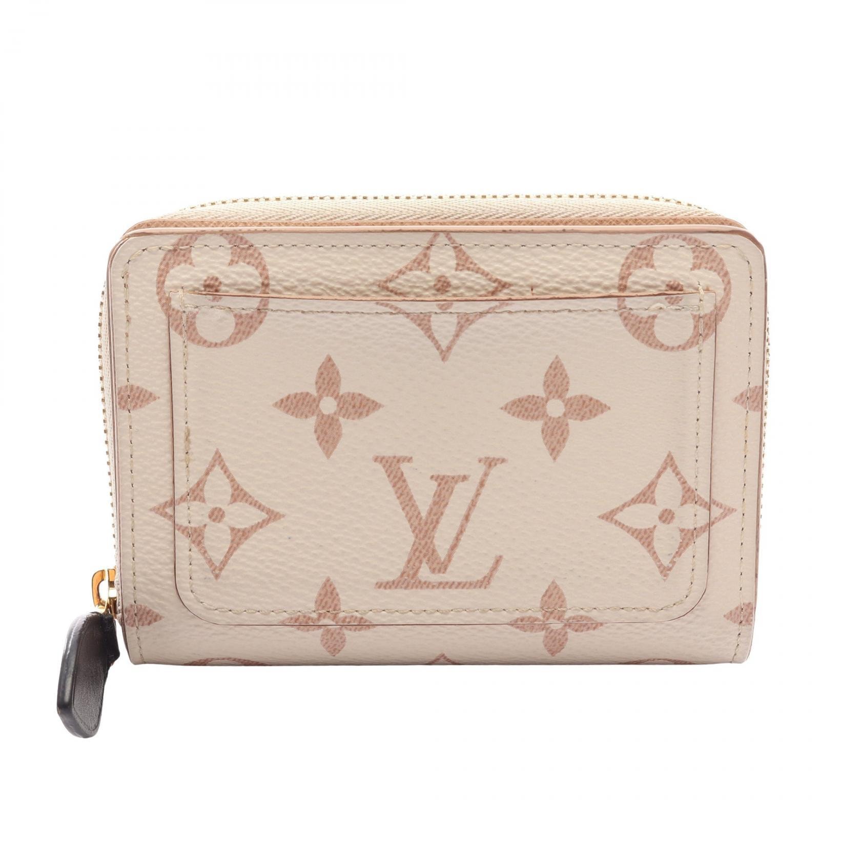 ルイ・ヴィトン LOUIS VUITTON ポルトフォイユ ルー 二つ折り財布 財布 レザー PVC デュンヌ レディース ホワイト系 / マルチカラー M83226 【中古】
