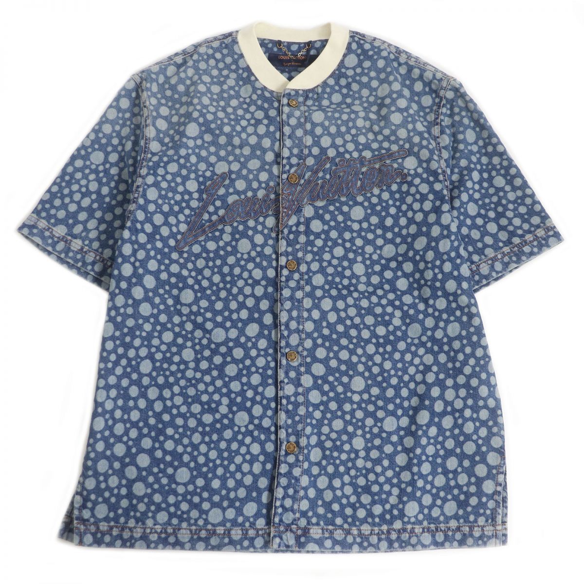 【ドンドン見直し】ルイヴィトン×草間彌生 半袖シャツ  メンズ XL