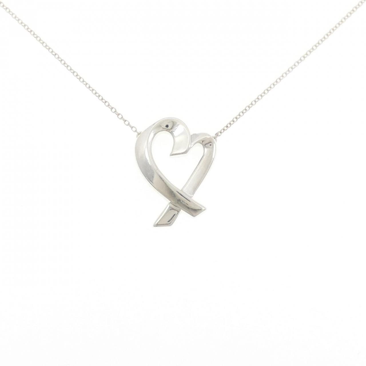 ティファニー ラビングハート ネックレス