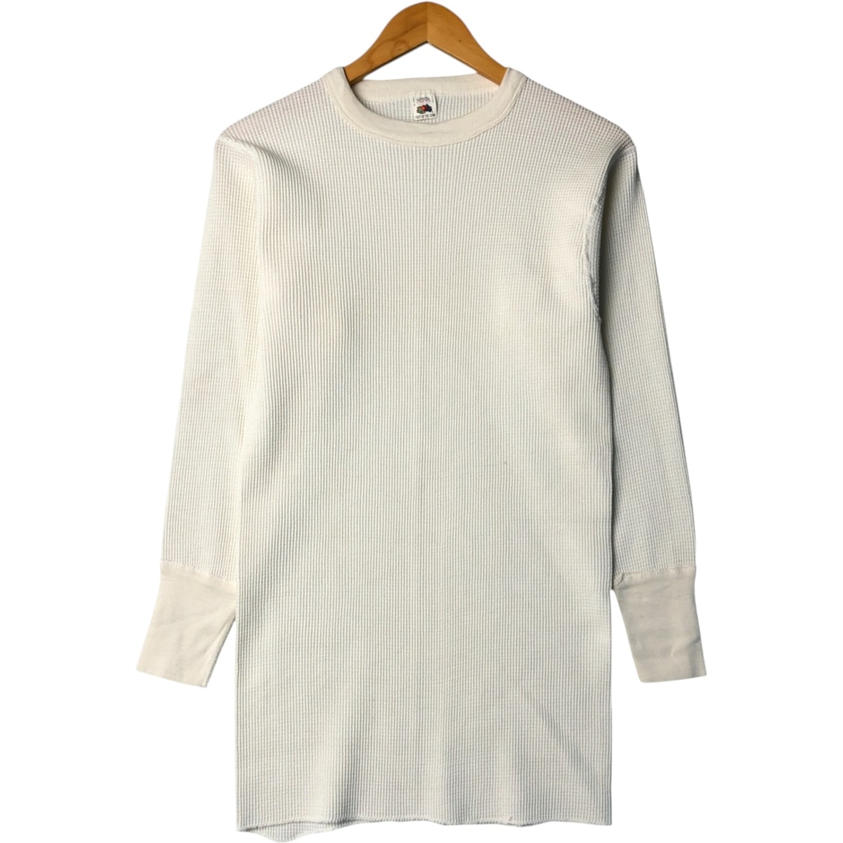 古着 90年代 フルーツオブザルーム FRUIT OF THE LOOM サーマルロンT ワッフル USA製 メンズXL相当 ヴィンテージ/eaa529680