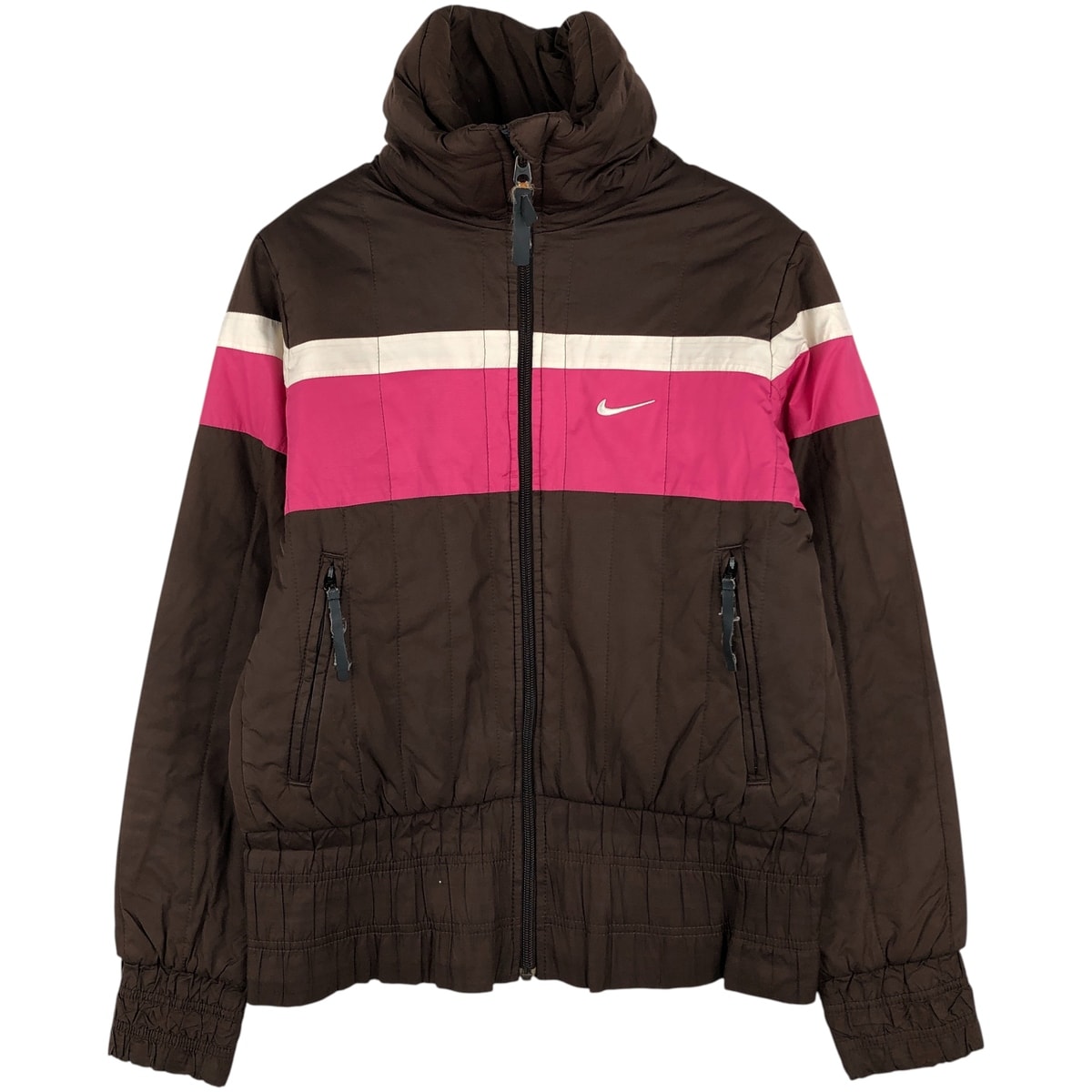 古着 00年代 ナイキ NIKE 中綿ジャケット パファージャケット レディースS相当/eaa606102