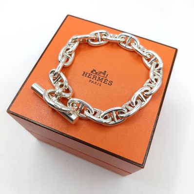 Hermes Chaine D'ancre MM Bracelet "Silver"