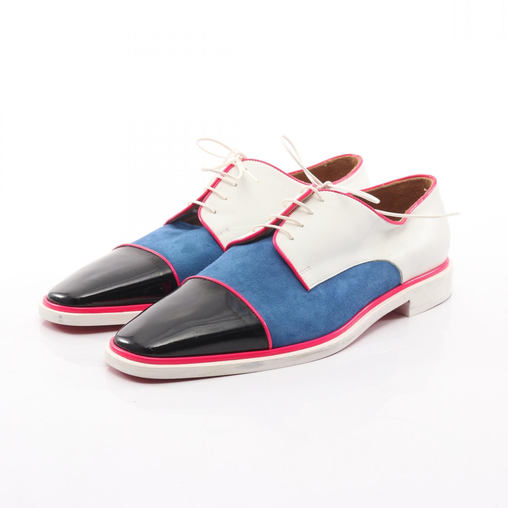 クリスチャンルブタン Christian Louboutin ドレスシューズ 靴 レザー スウェード パテントレザー メンズ ホワイト系 / ブルー系 / ブラック系 【中古】