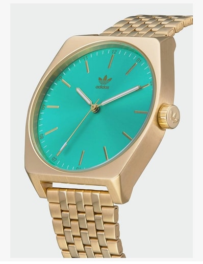 アディダス ウォッチ adidas 腕時計 クォーツ PROCESS M1 Z02 3130 グリーン ゴールド ユニセックス