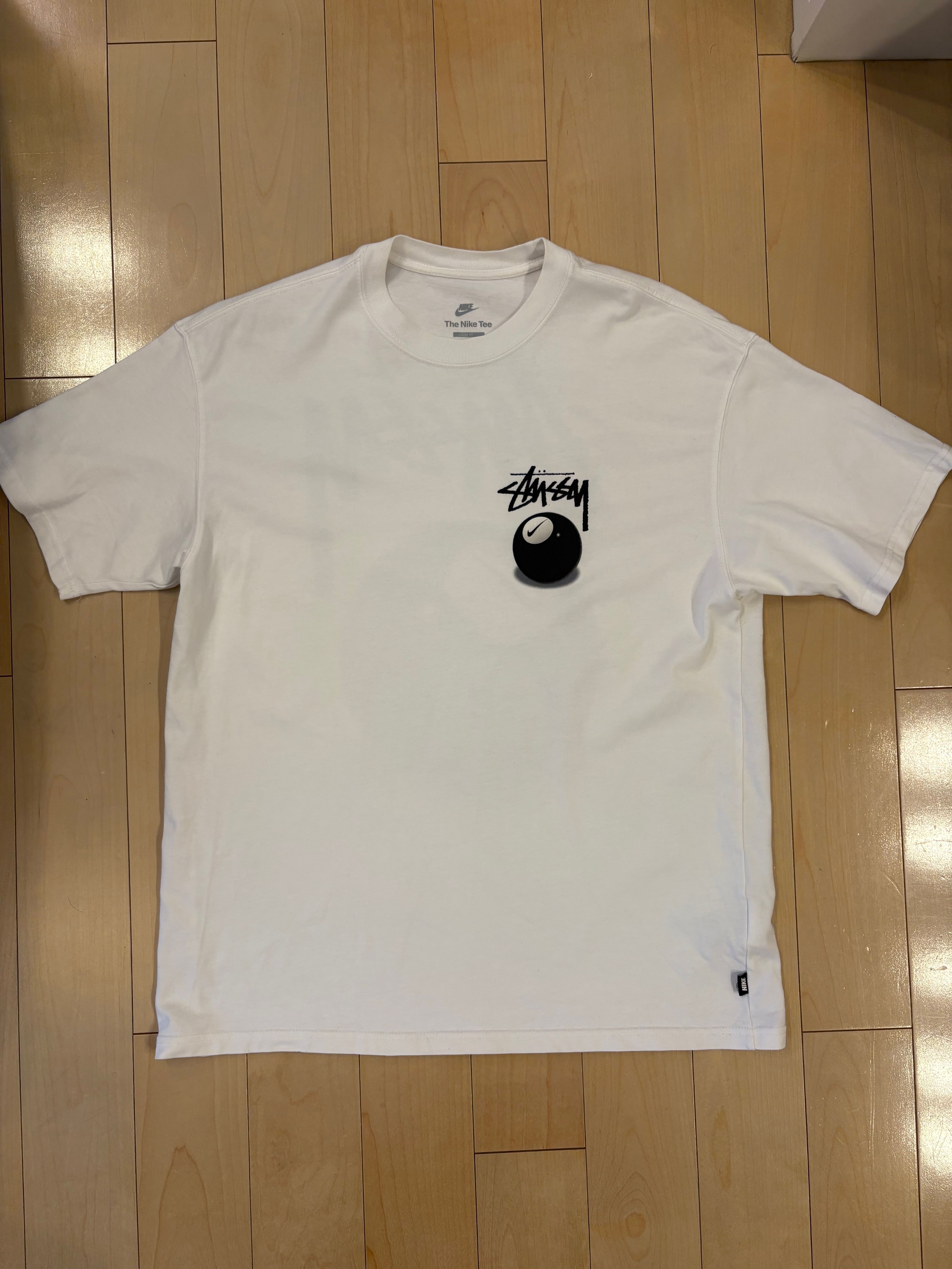 Stussy × Nike SS 8 Ball T-Shirt "White"