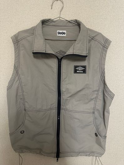 9090 Tech Logo Nylon Vest "Space Gray"