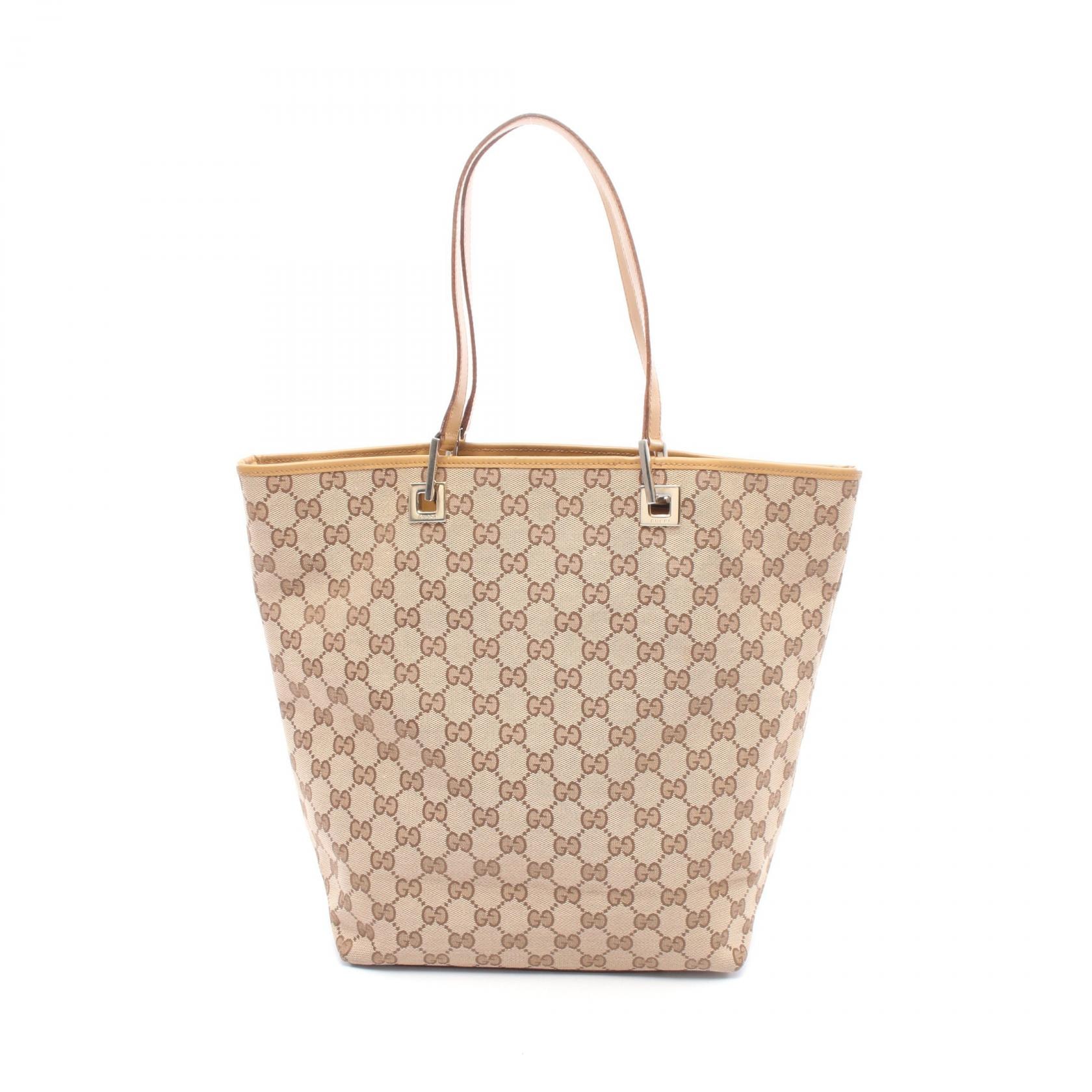 D (傷や汚れあり)】グッチ GUCCI GGキャンバス トートバッグ バッグ