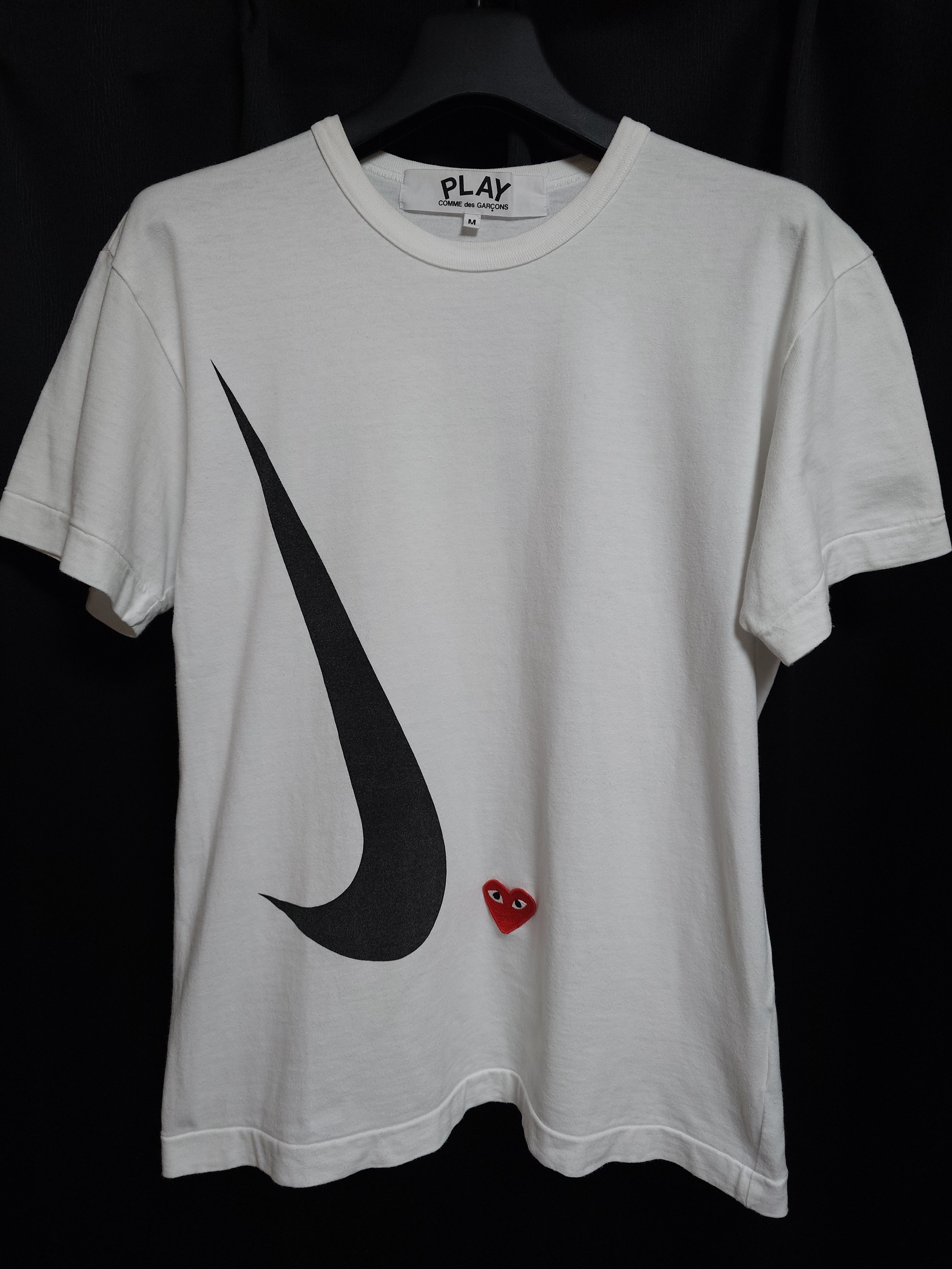 Nike x CDG Play T-Shirt "White" AE-T402-051