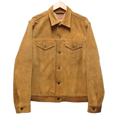 SUPREME シュプリーム × Levis リーバイス 3rd スウェード トラッカージャケット ブルゾン 55732