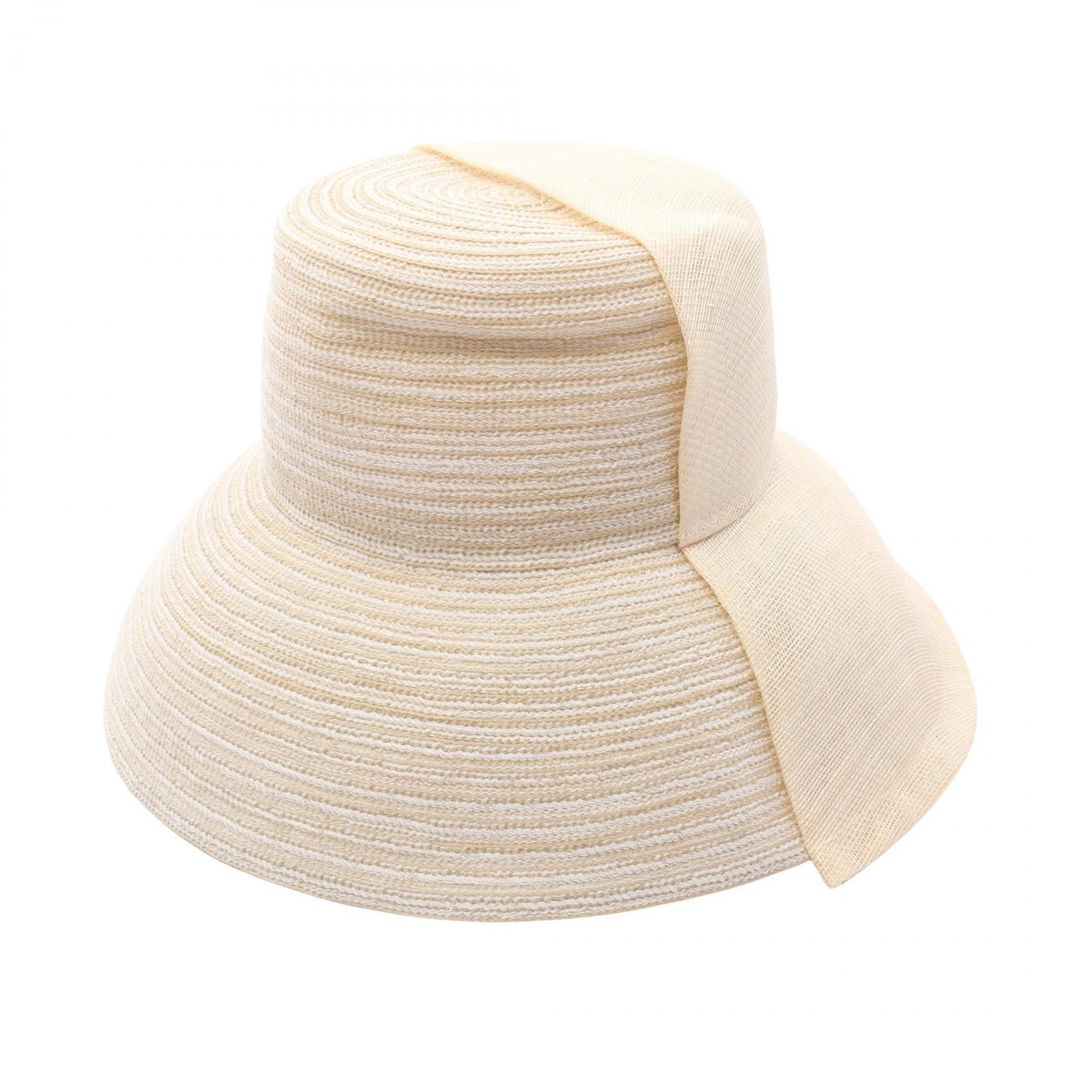 ディオール Dior PRINCESS BAR ハット 帽子 ポリプロピレン レディース アイボリー系 74PRI950G16703557 【中古】