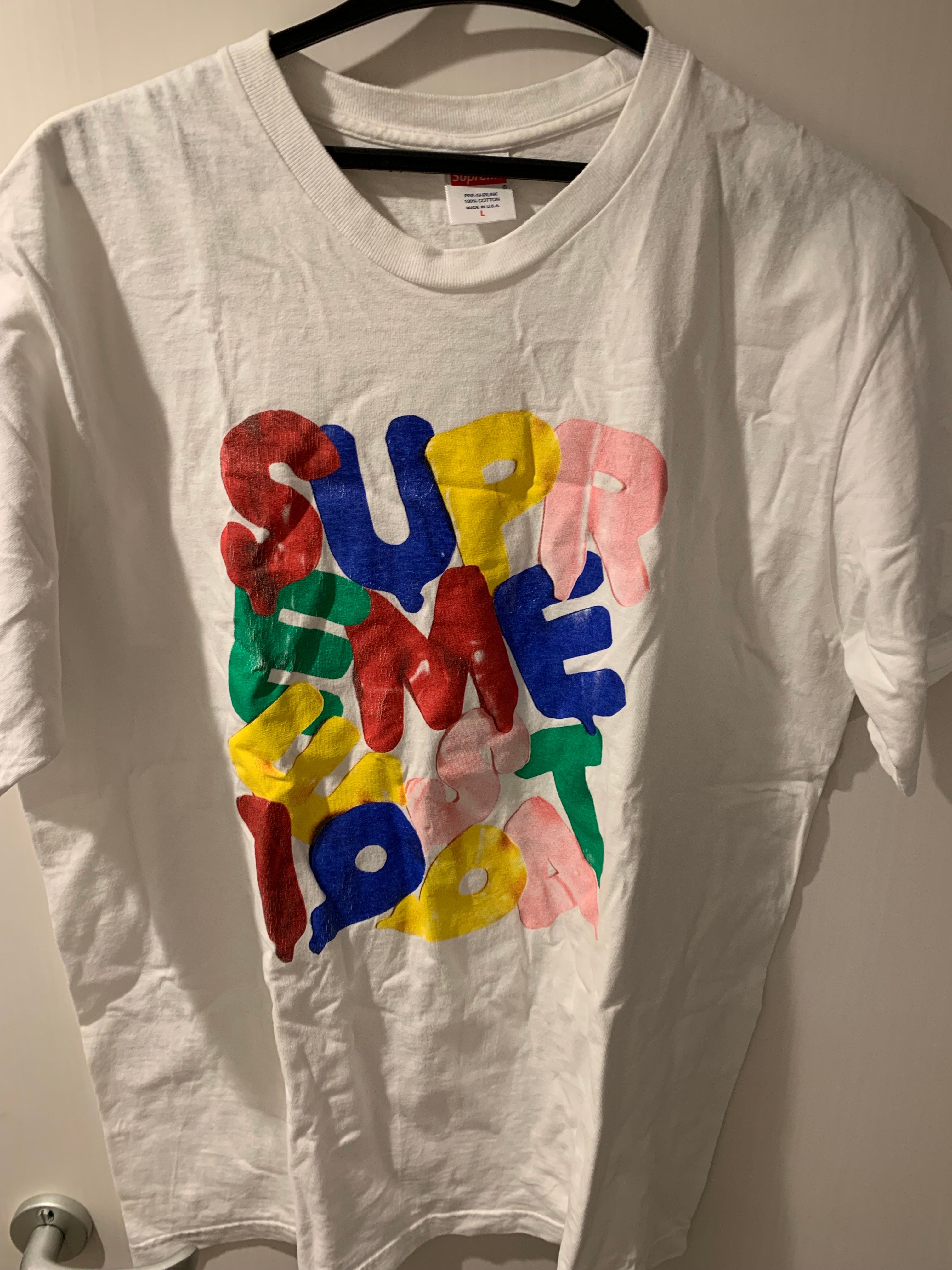 シュプリーム バルーン Tシャツ "ホワイト"