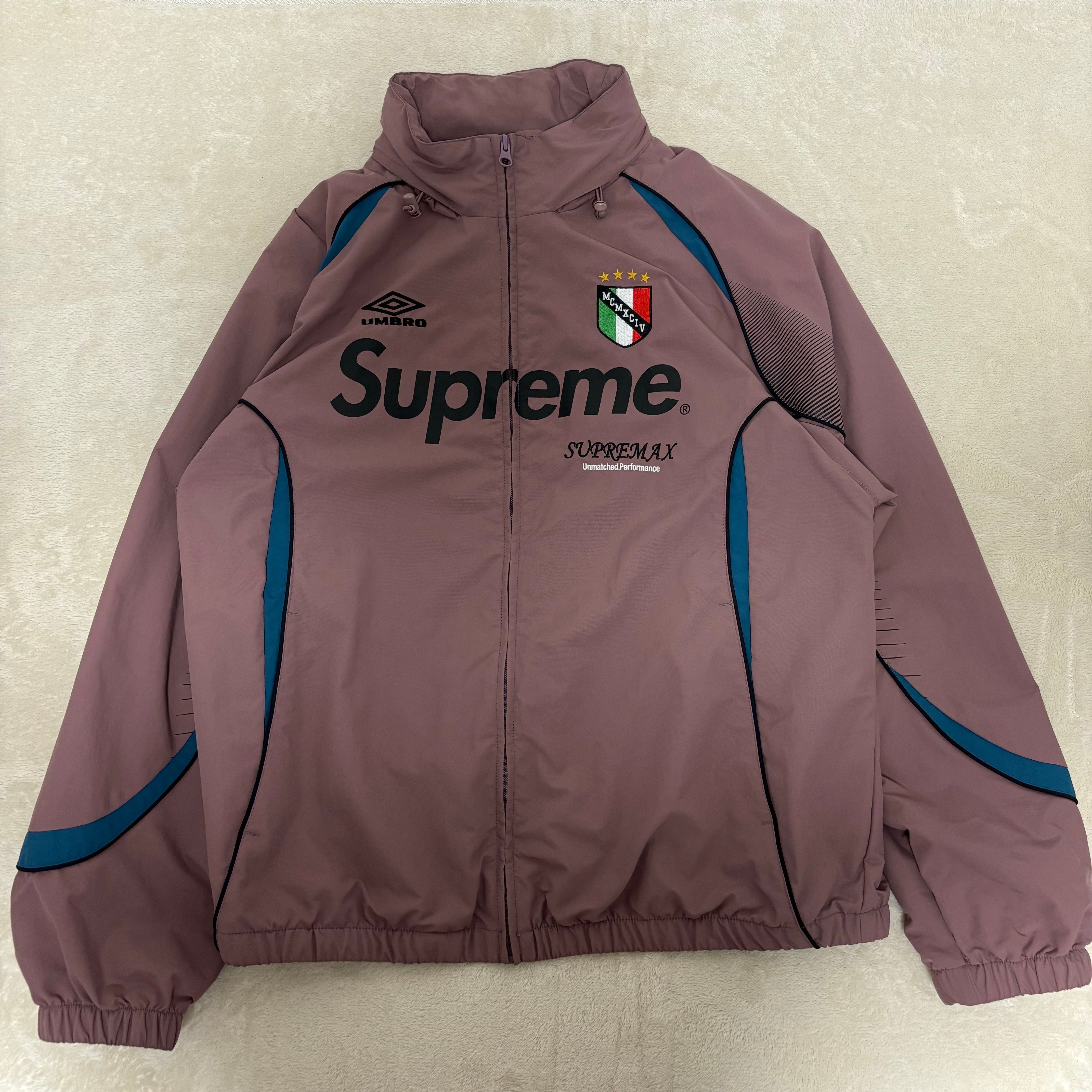 Supreme / Umbro Track Jacket "Dusty Plum"