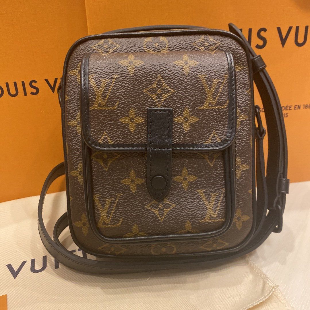 Louis Vuitton Christopher Wearable Wallet Monogram Macassar