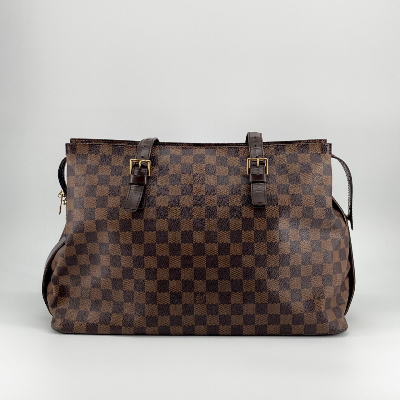 LOUIS VUITTON(ルイ・ヴィトン) チェルシー ダミエ エベヌ N51119 ショルダーバッグ ブラウン