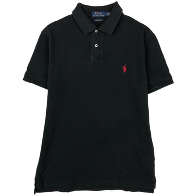 古着 ラルフローレン Ralph Lauren POLO RALPH LAUREN CUSTOM SLIM FIT 半袖 ポロシャツ メンズM相当/eaa623798