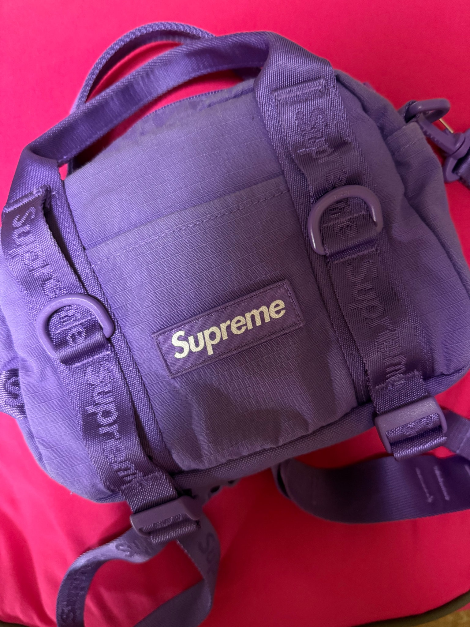 Supreme Mini Duffle Bag (26SS) "Purple"