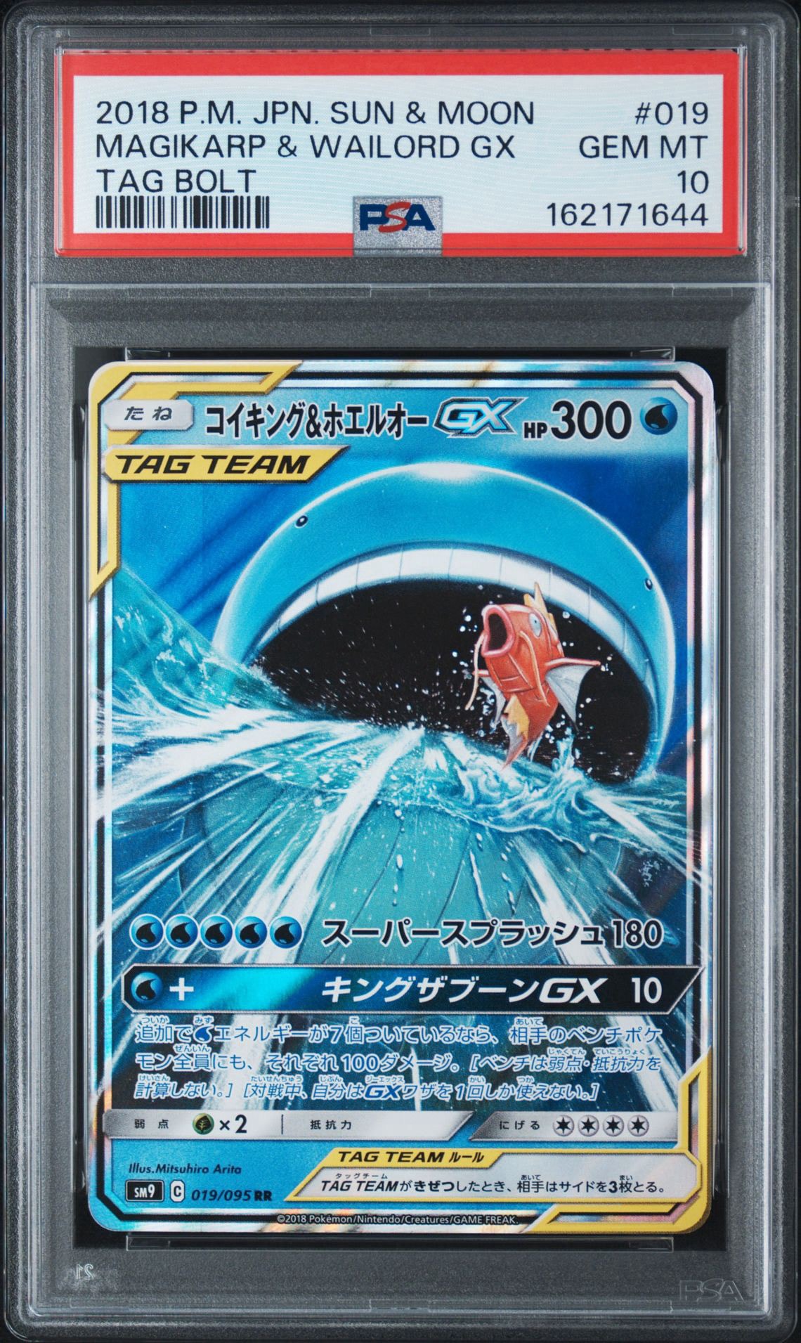コイキング&ホエルオーGX RR [SM9 019/095](拡張パック「タッグボルト」)