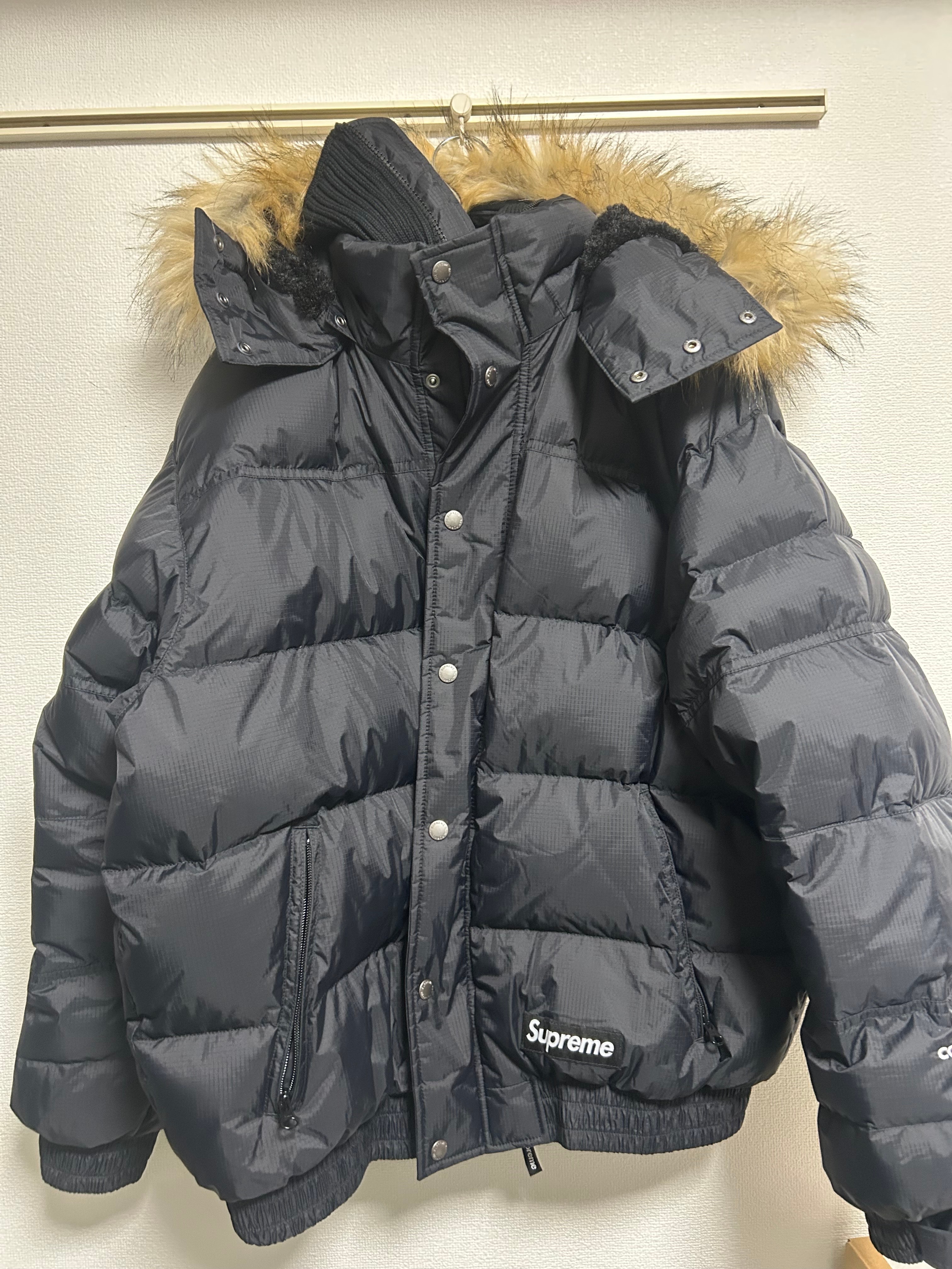 Supreme Facemask 700-Fill Down Puffer Jacket "Black"