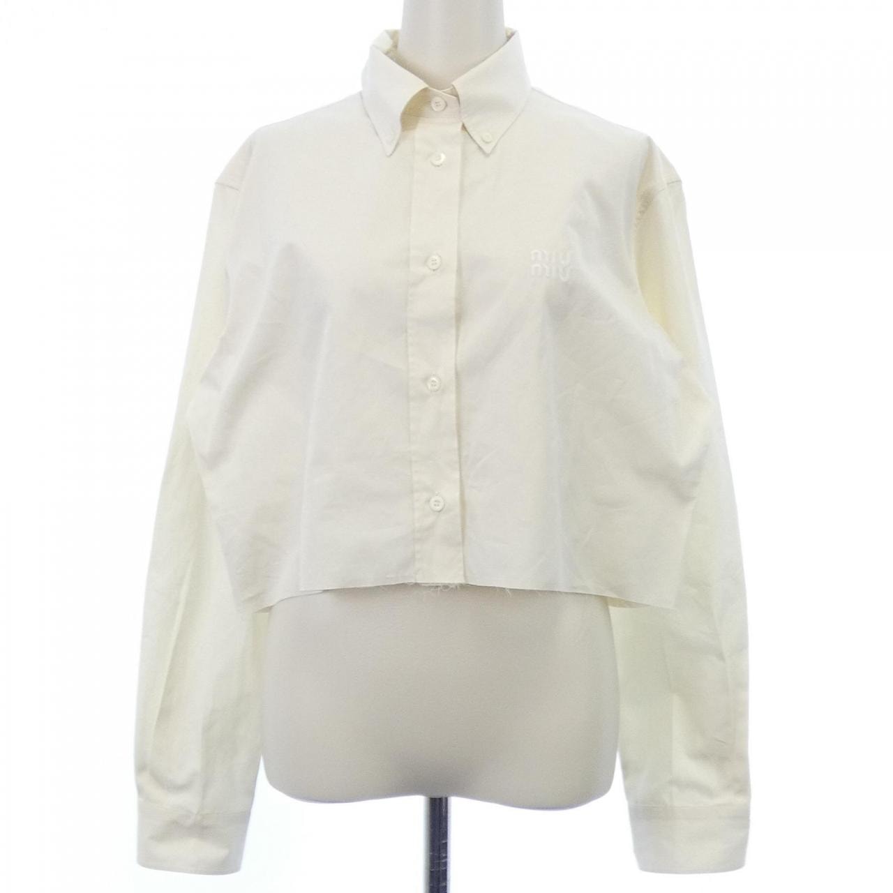 ミュウミュウ MIU MIU MIU MIU ロゴ MK1694 SOOO 10RG シャツ