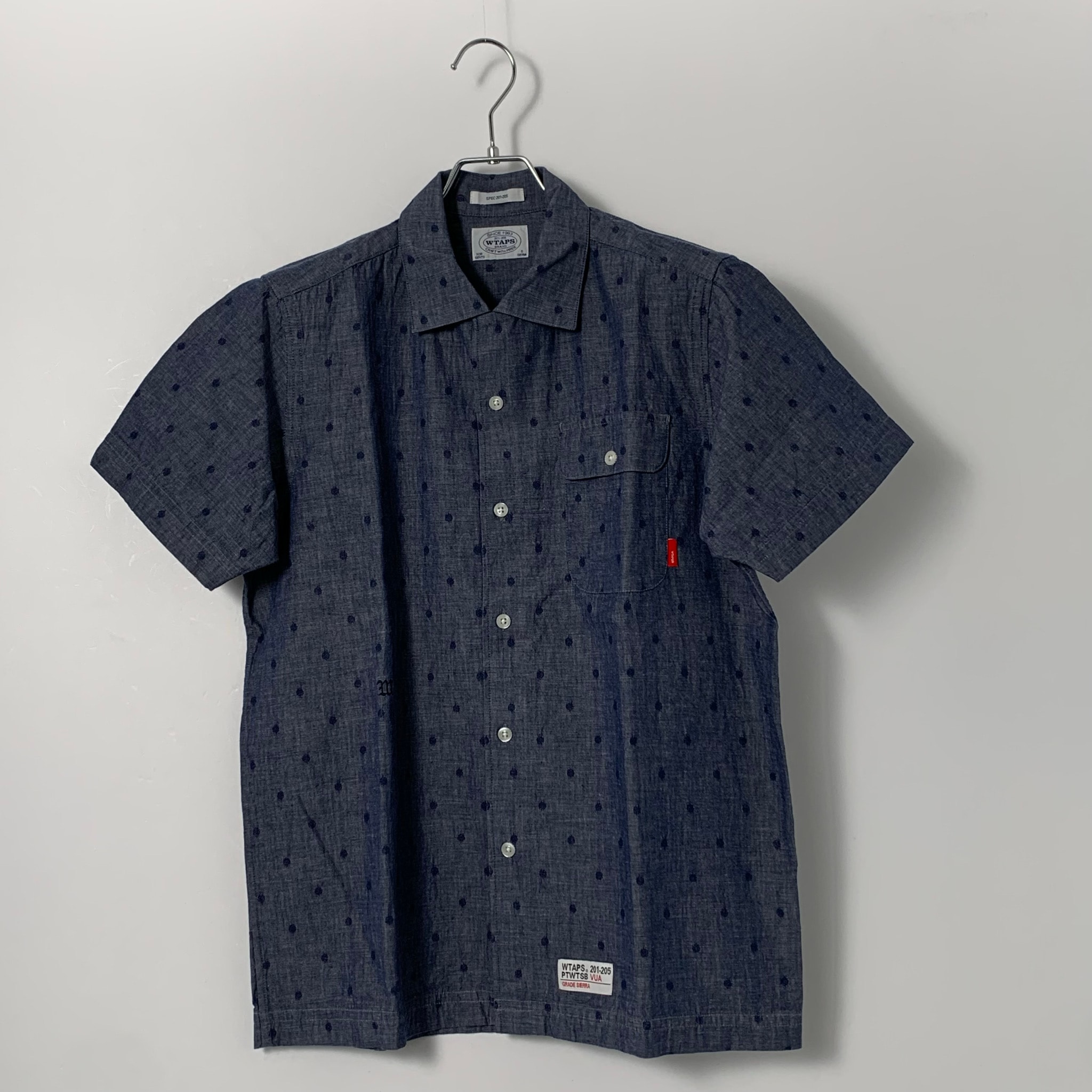 WTAPS Ernest Short Sleeve Navy