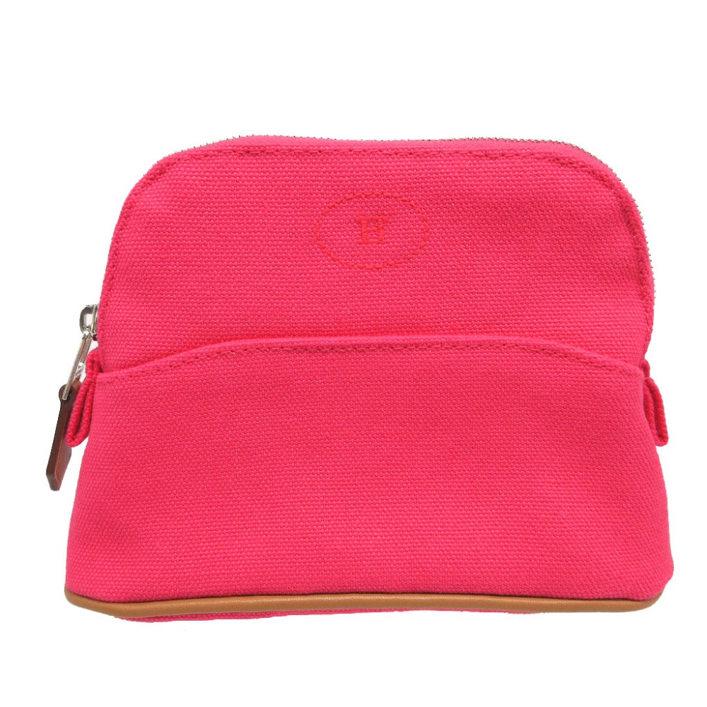 エルメス  ボリードポーチ 16 ミニミニ   コットン  フラン