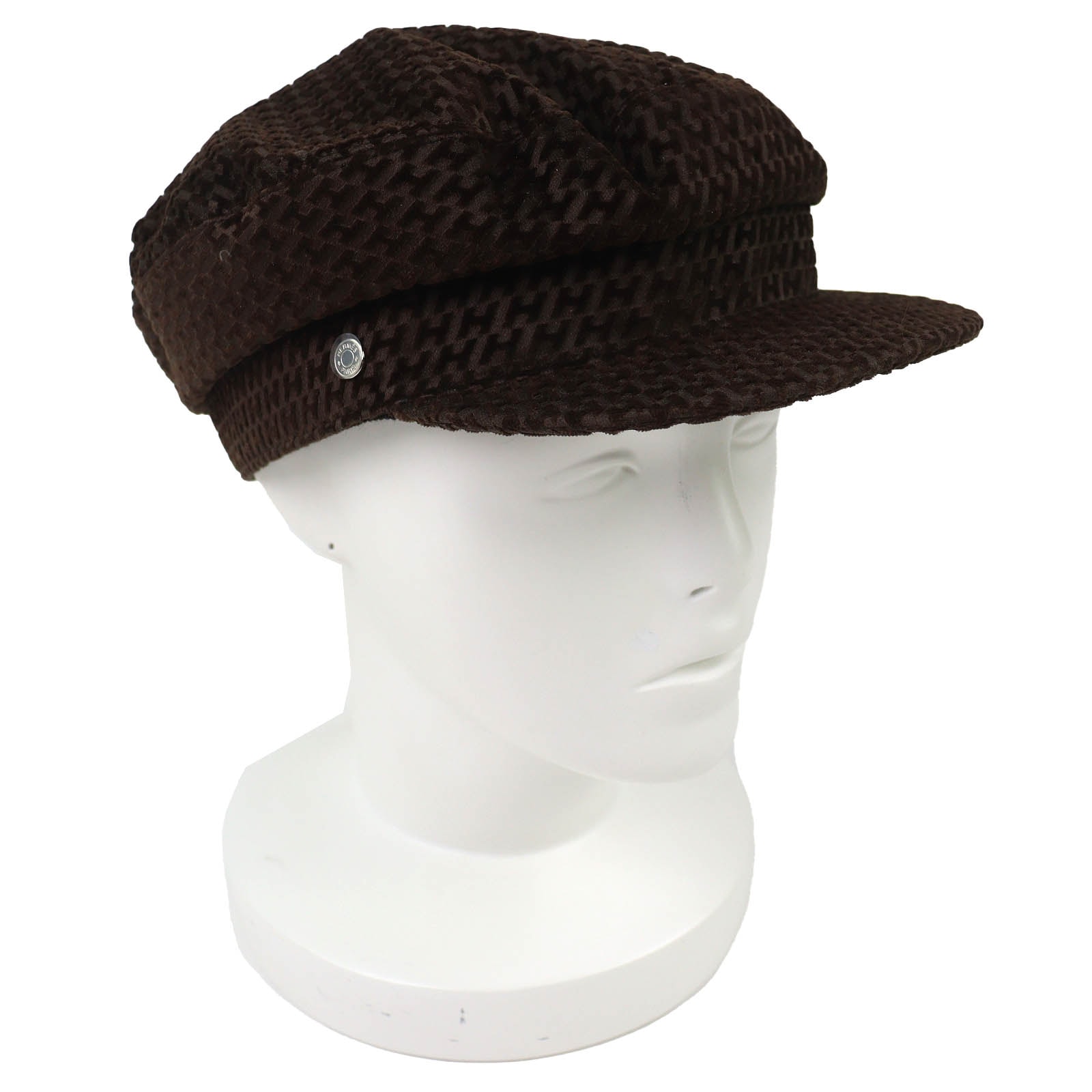 未使用 エルメス キャスケット ヴォーバン ヴェルベット 59 H242017N