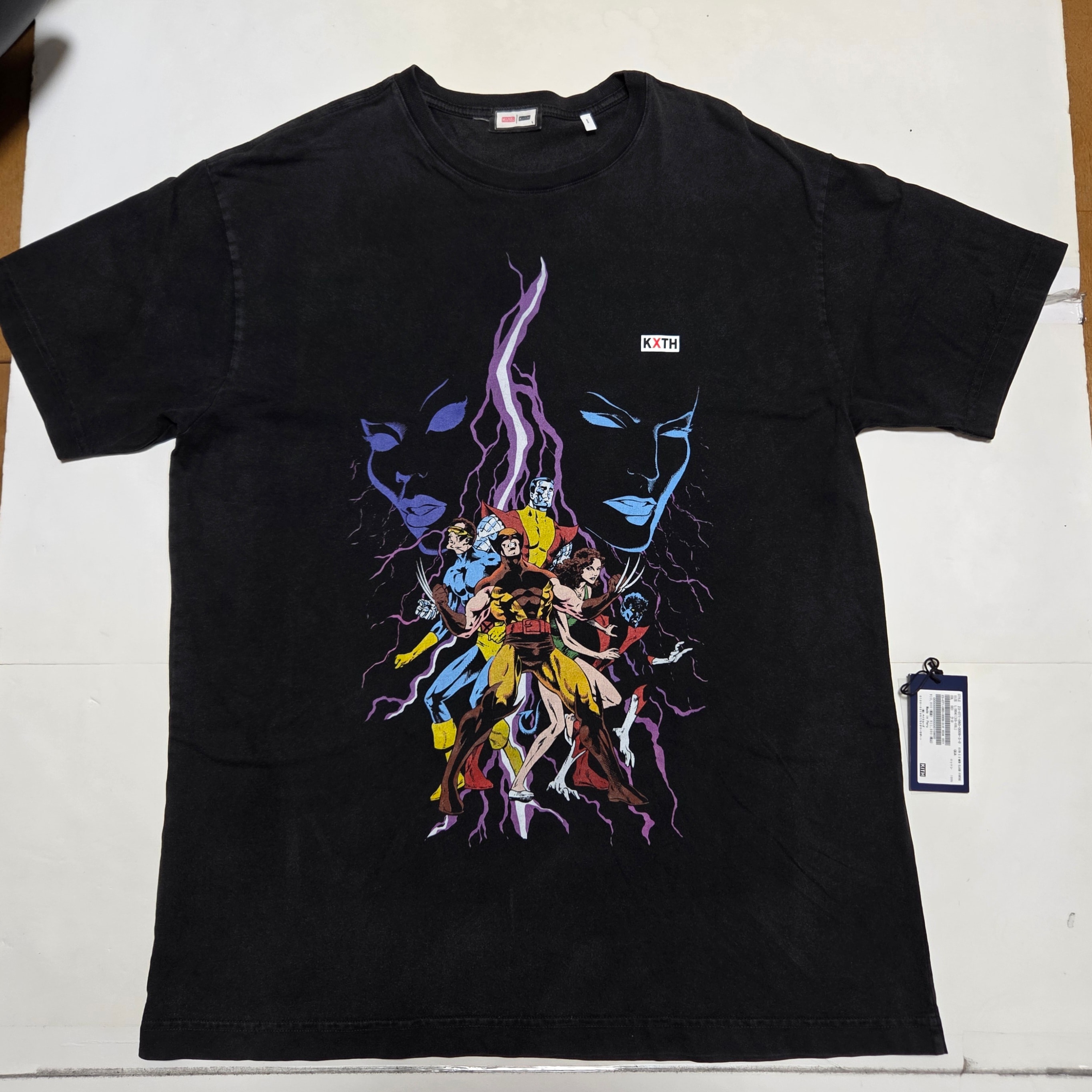 Kith x Marvel X-Men Clash Vintage Tee "Black"