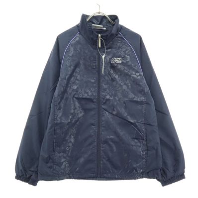 未使用 FILA フィラ 花柄 長袖 ラグラン ジャケット L ネイビー