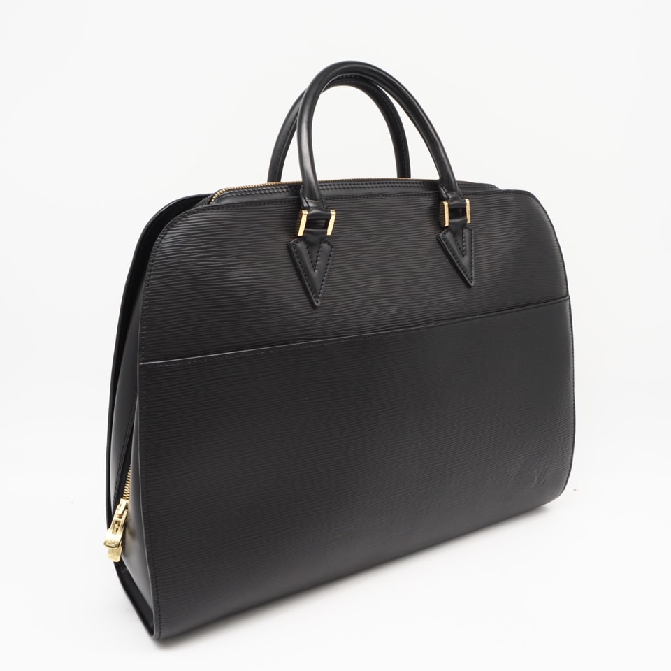 LOUIS VUITTON ルイ・ヴィトン エピ ソルボンヌ ノワール M54512 ビジネスバッグ ブラック グレインレザー メンズ