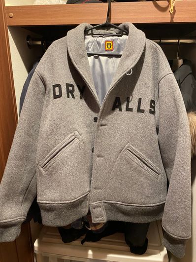 HUMAN MADE MELTON WOOL JACKET "Grey"