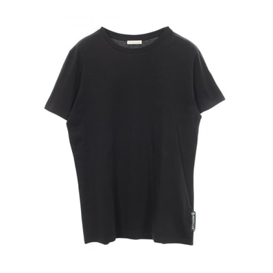 モンクレール MONCLER バックロゴ 半袖Tシャツ 衣料品 トップス コットン メンズ ブラック系 E20938091650 【中古】