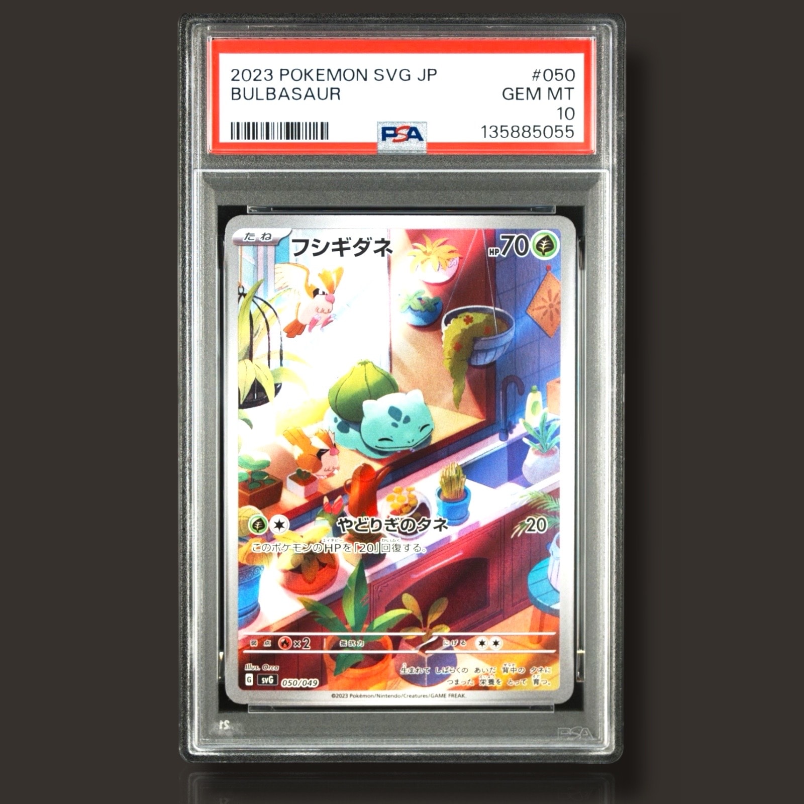 フシギダネ :フルイラスト [SVG 050/049](スペシャルデッキセットex「フシギバナ・リザードン・カメックス」)