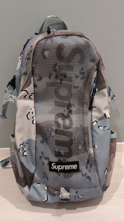 Supreme 20SS Backpack "Camo Blue"