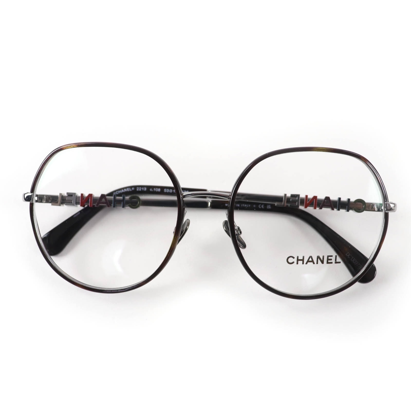 A (未使用に近い)】CHANEL シャネル サングラス リムレス ココマーク