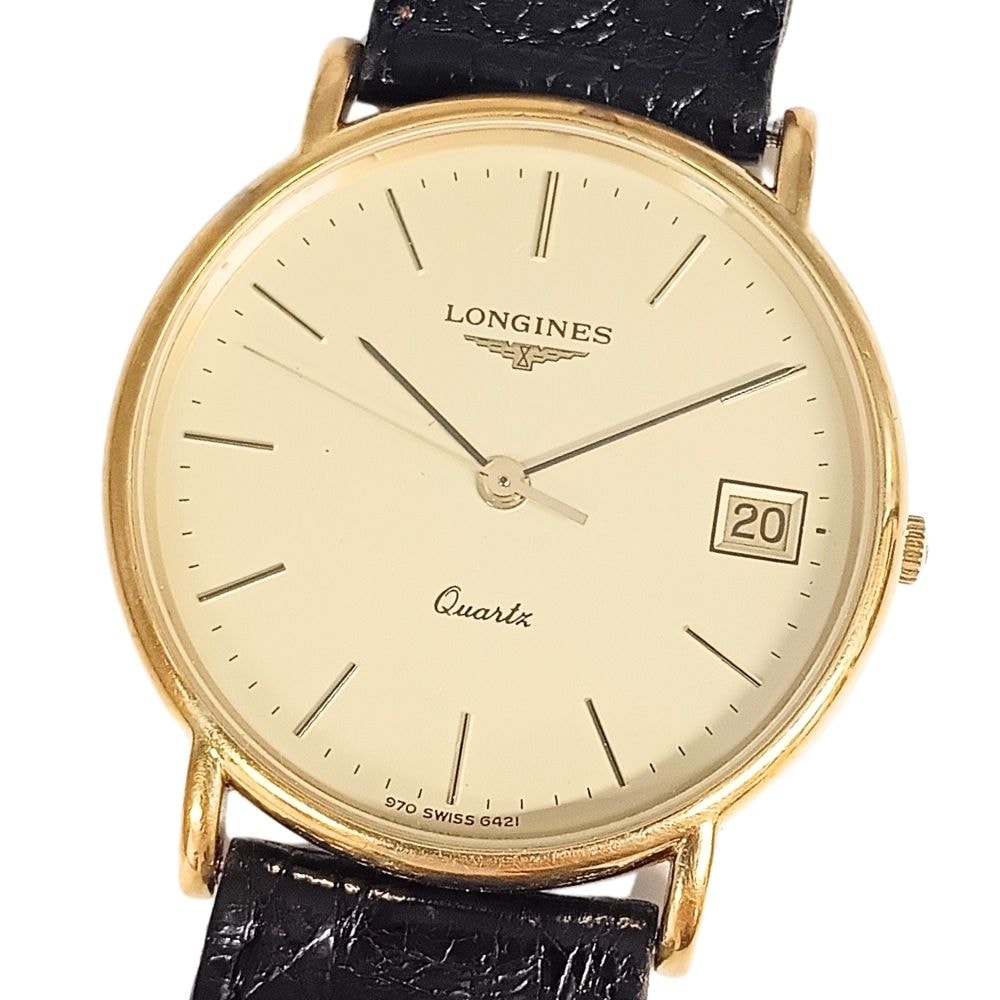 LONGINES ロンジン グランドクラシック クォーツ メンズ 腕時計 C1218
