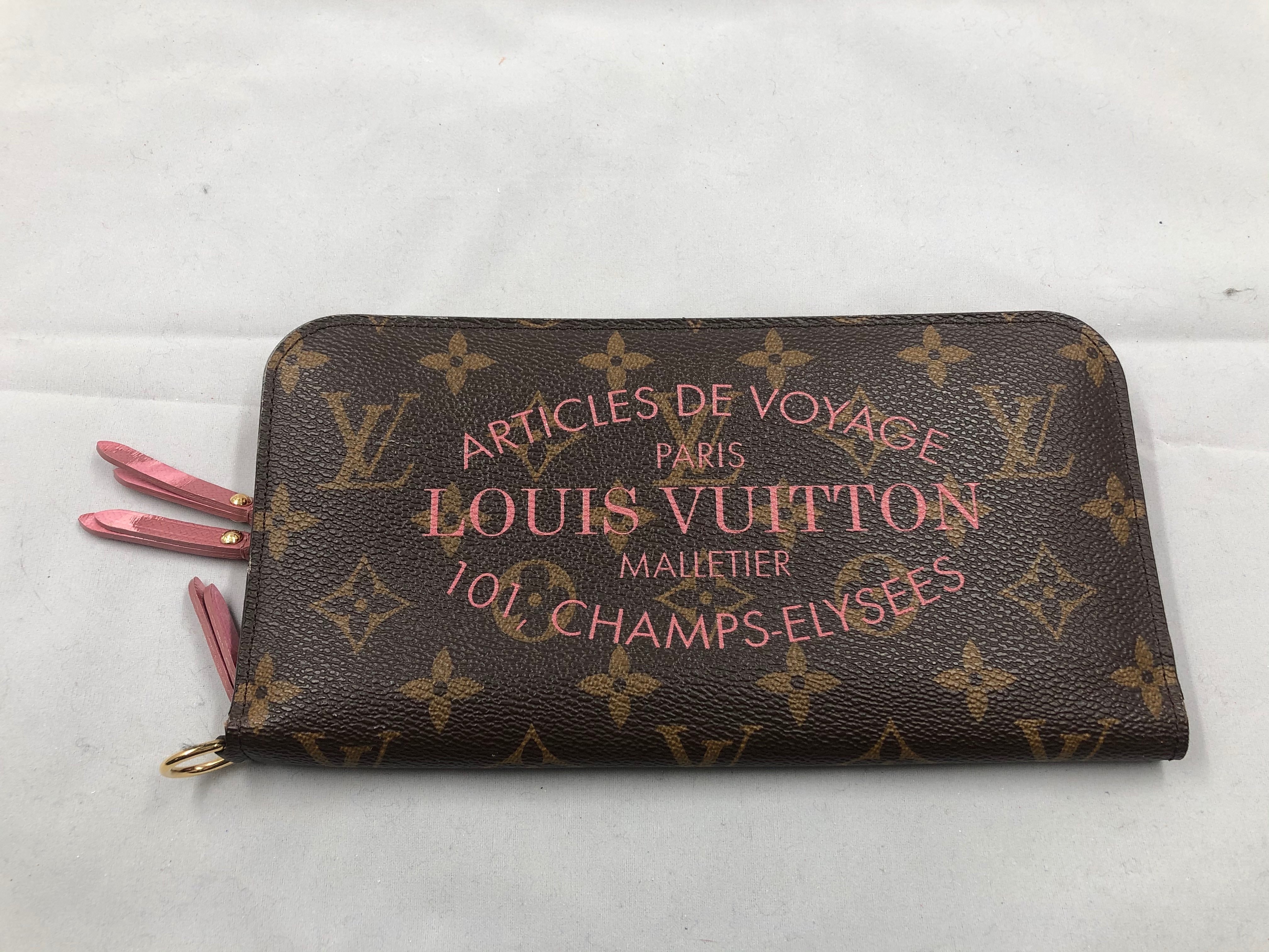 Louis Vuitton Insolite Wallet Monogram "Ikat Flower"