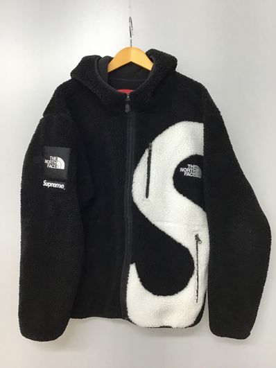 Supreme x The North Face S Logo Hooded Fleece Jacket "Black"