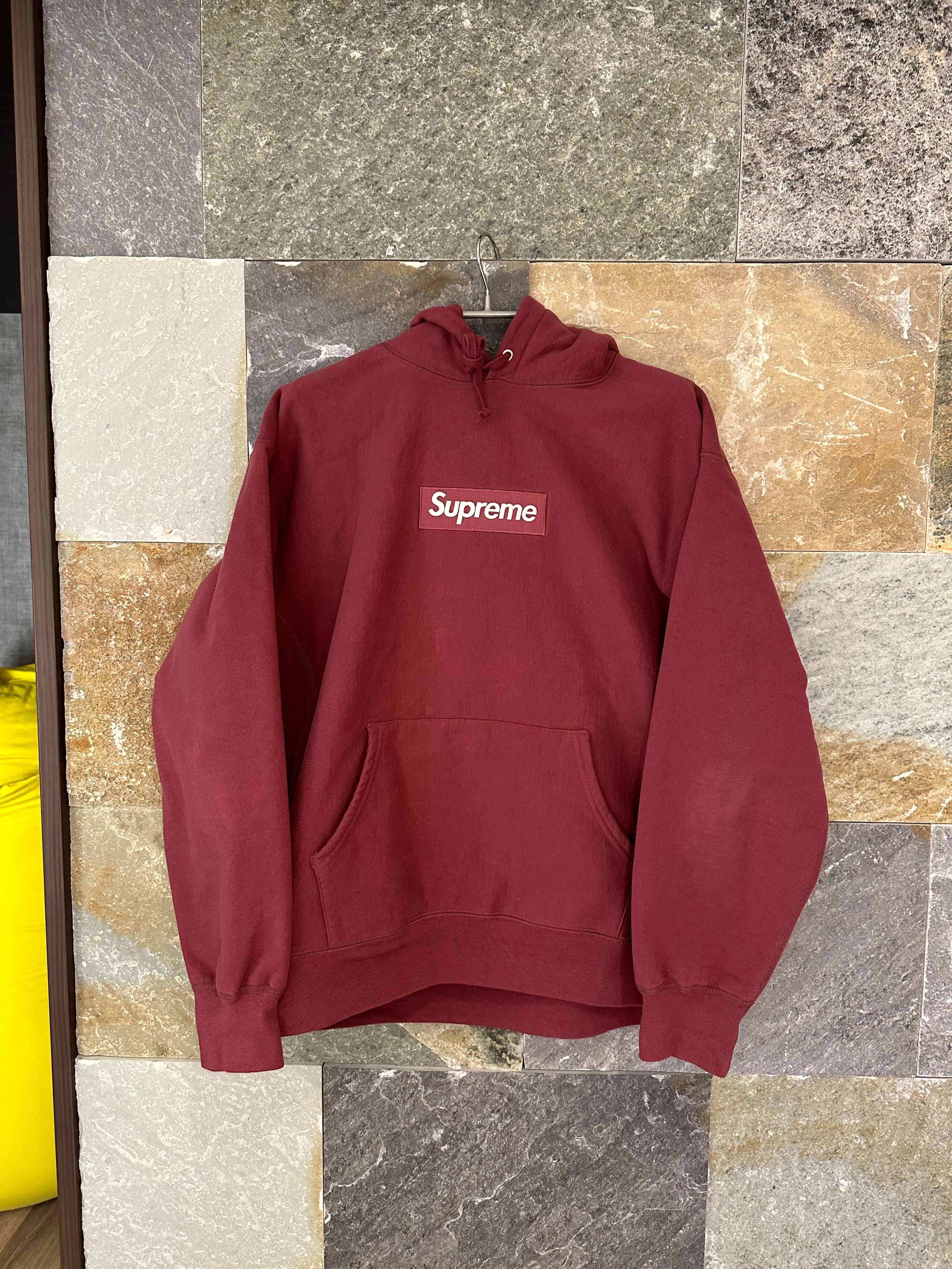 Supreme Box Logo Hooded Sweatshirt "Plum" (21FW)