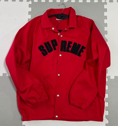 Supreme Arc Denim Coaches Jacket "Red"