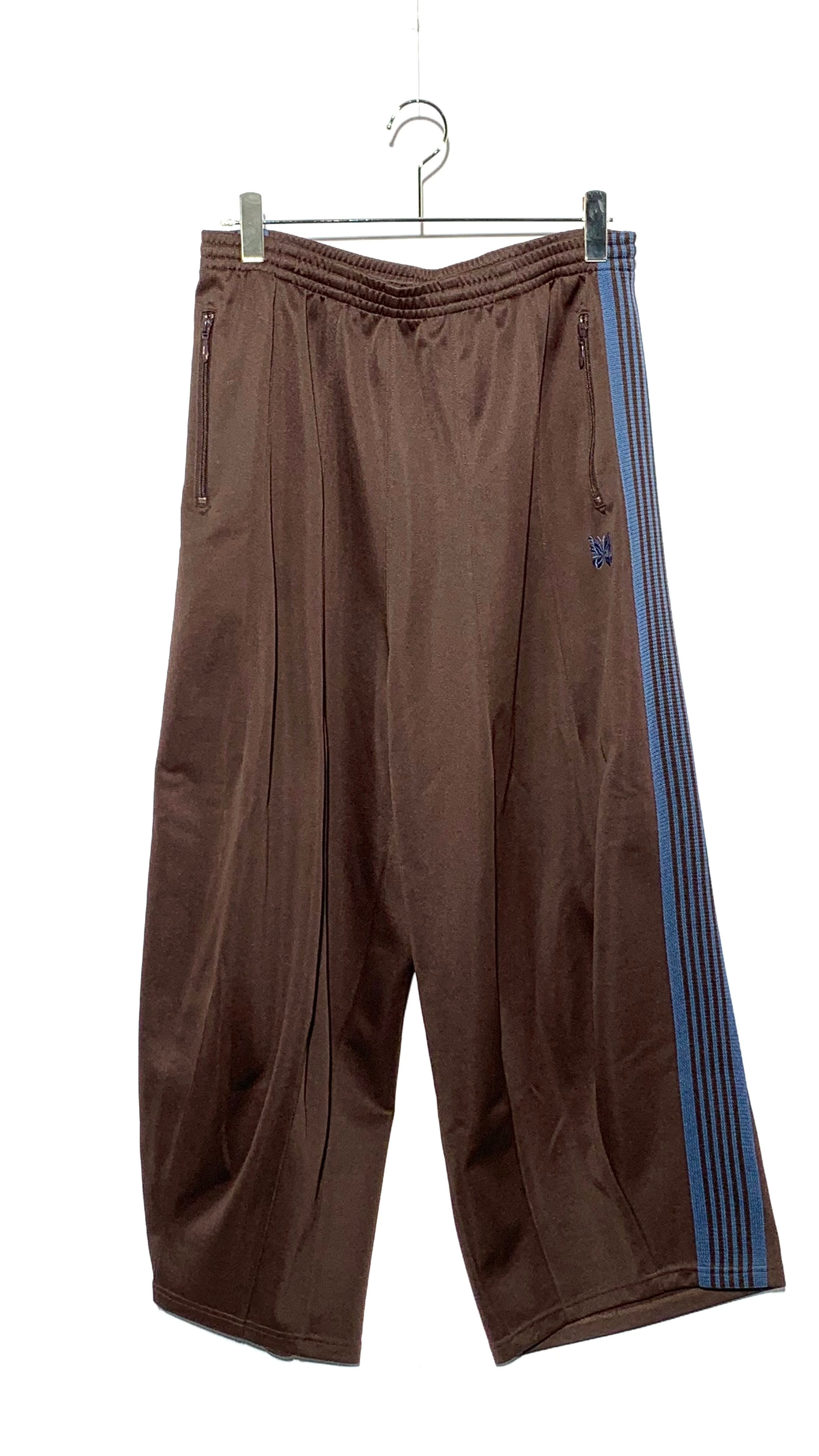 NEEDLES H.D. TRACK PANTS POLYESTER SMOOTH Brown 20FW
