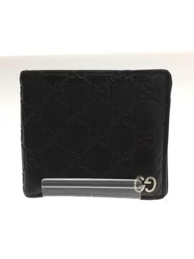 GUCCI Signature Coin Wallet "Black"