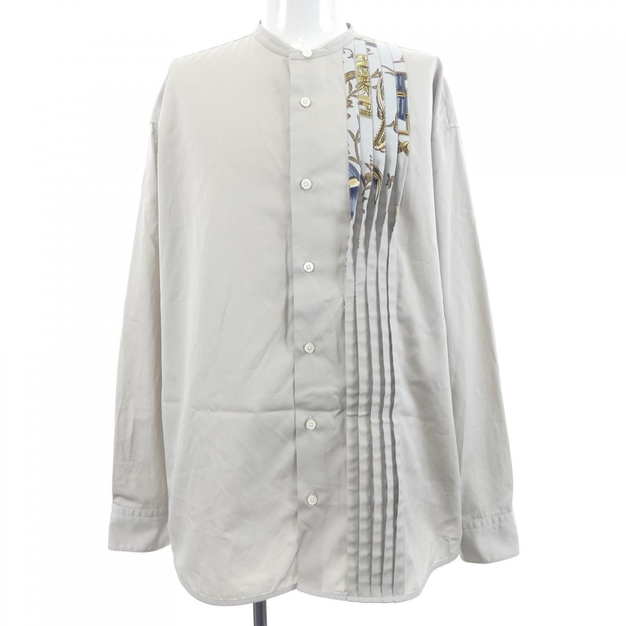 エルメス HERMES プリントシャツ ボクシーフィット 656380H1 シャツ
